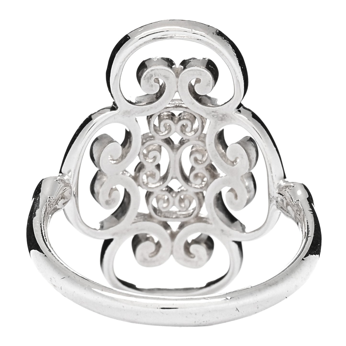 Sterling Silver Paloma Picasso Venezia Goldoni Quadruplo Ring 54 6.75