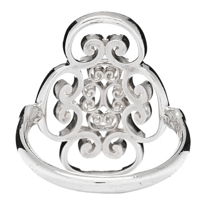 Tiffany Sterling Silver Paloma Picasso Venezia Goldoni Quadruplo Ring 54 6.75 2 of 3