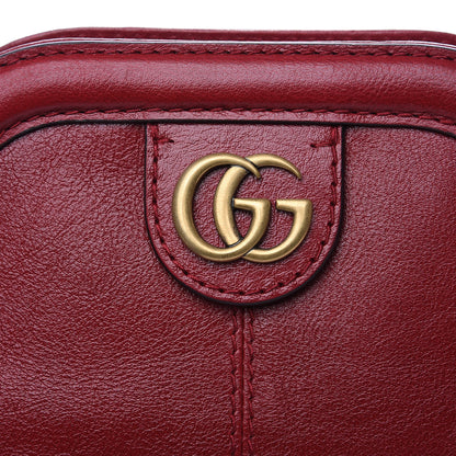 Gucci Piuma Lux Calfskin Small Re(Belle) Crossbody Bag Romantic Cerise 9 of 9