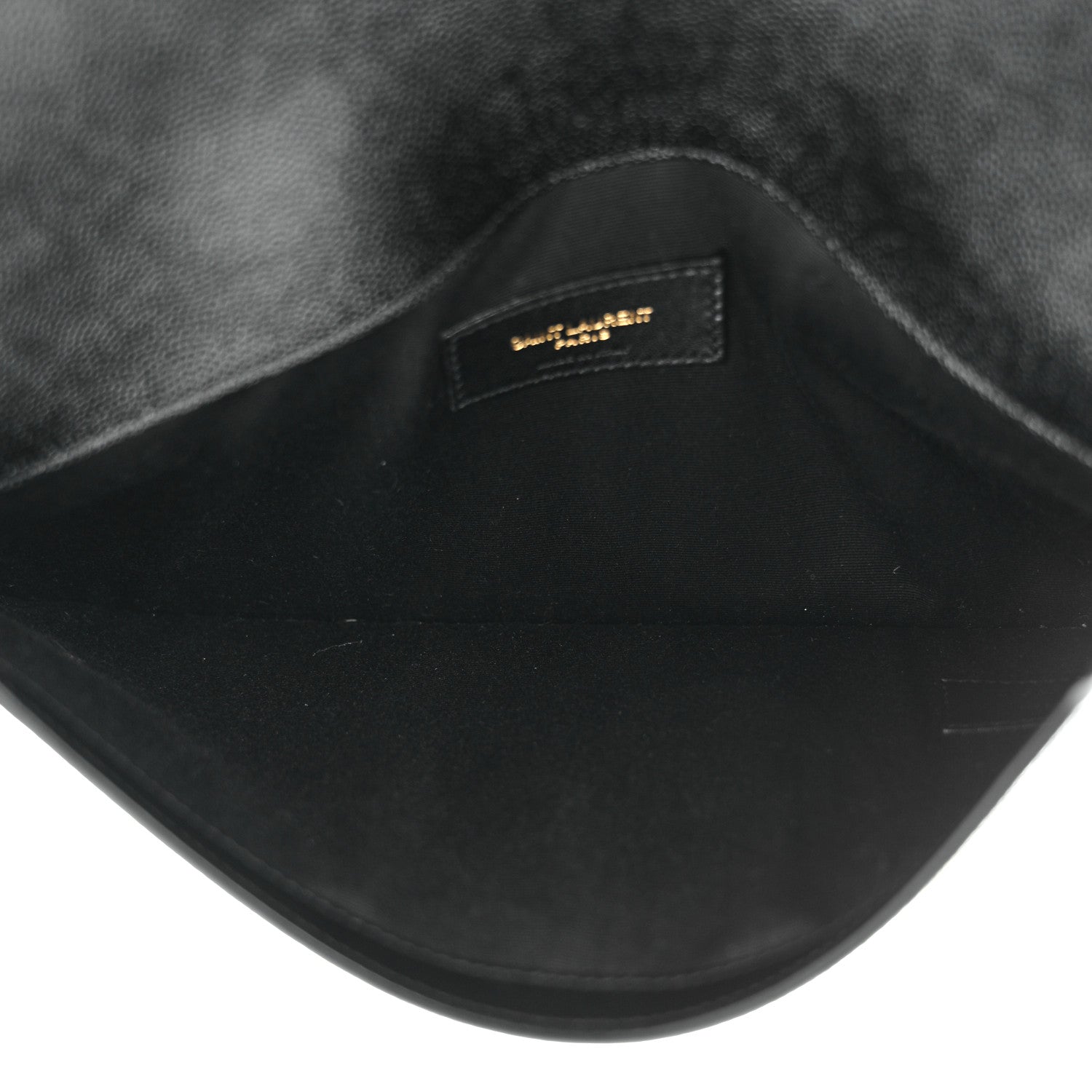 Saint Laurent Grain De Poudre Uptown Pouch Black 5 of 7