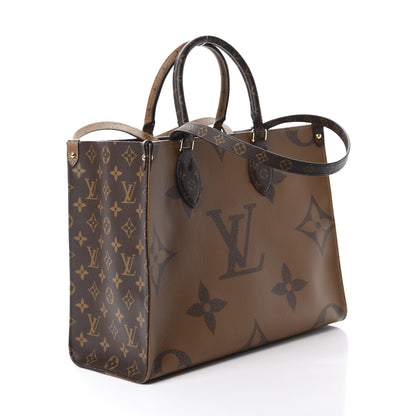 Louis Vuitton Reverse Monogram Giant Onthego MM 4 of 15