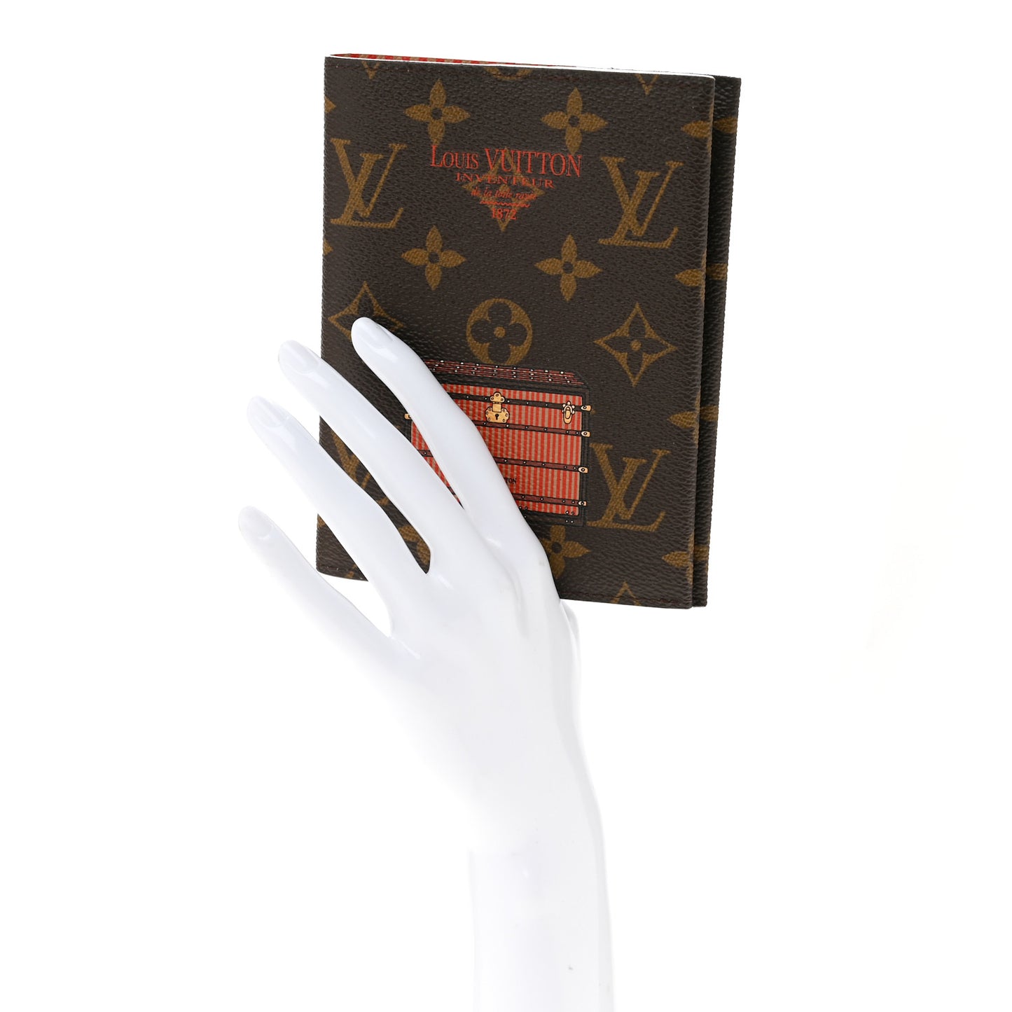 Monogram Trunks and Locks Passport Cover