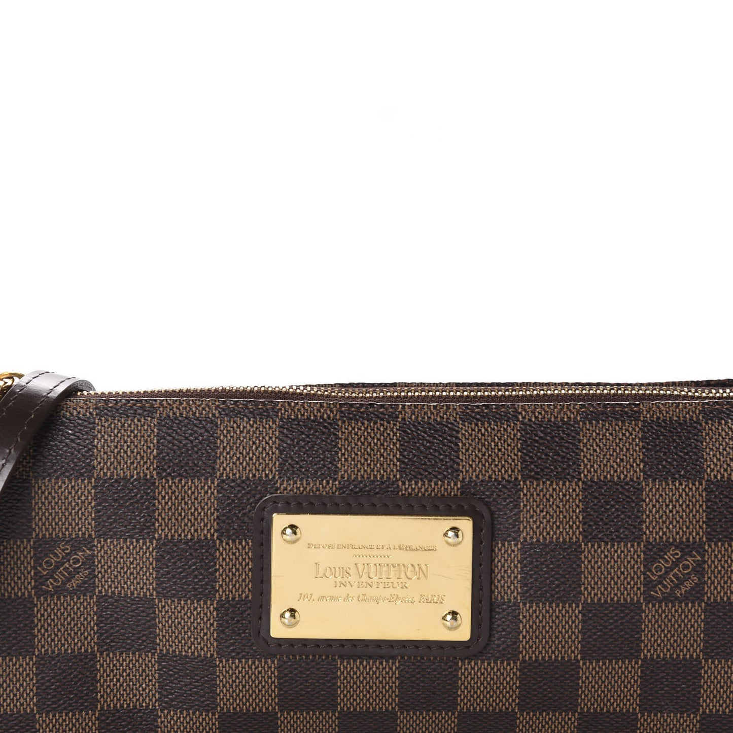 Damier Ebene Eva Clutch