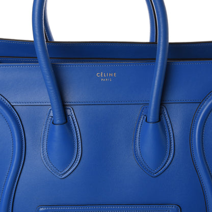 Celine Palmelato Mini Luggage Electric Blue 10 of 10