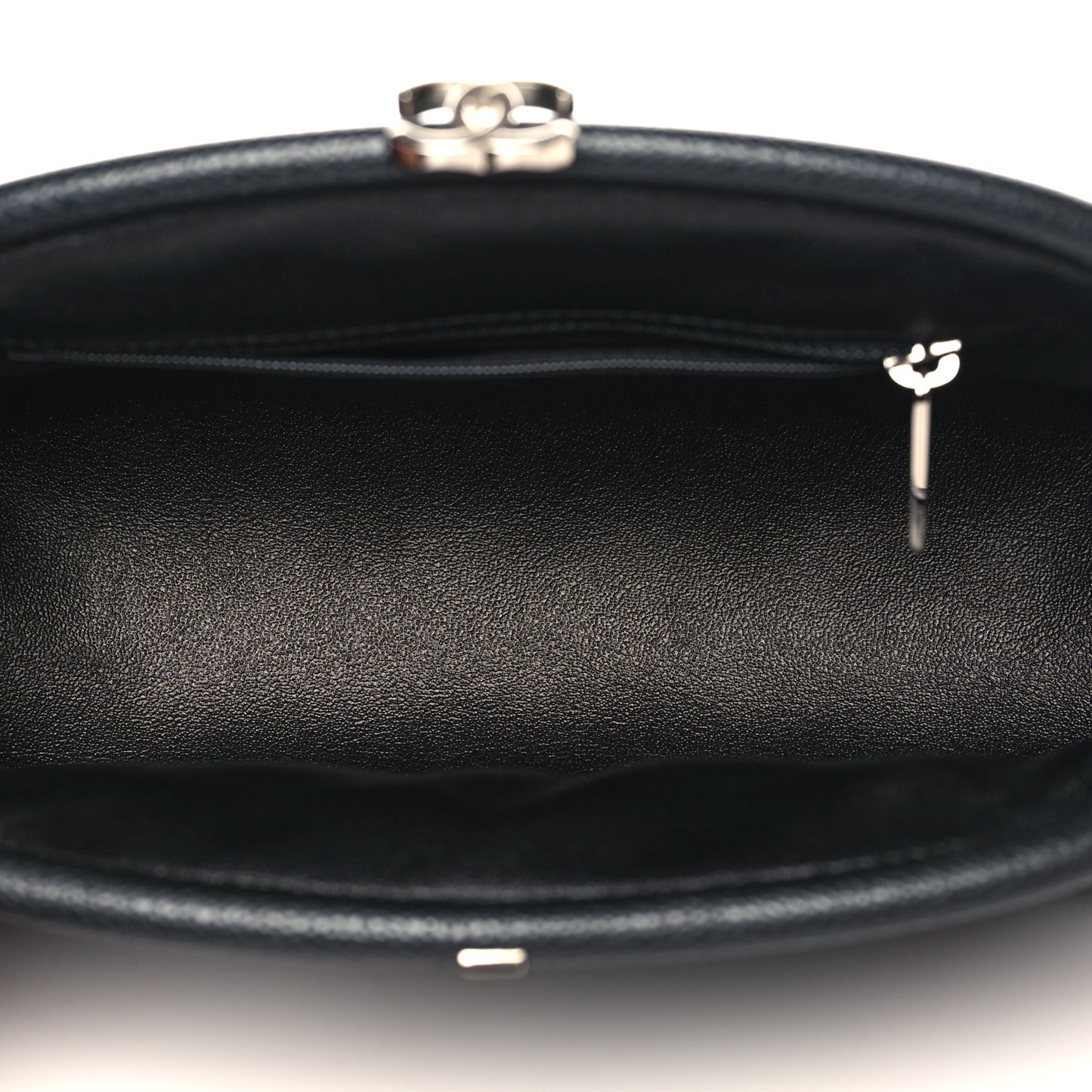 Caviar Quilted Timeless Clutch Black