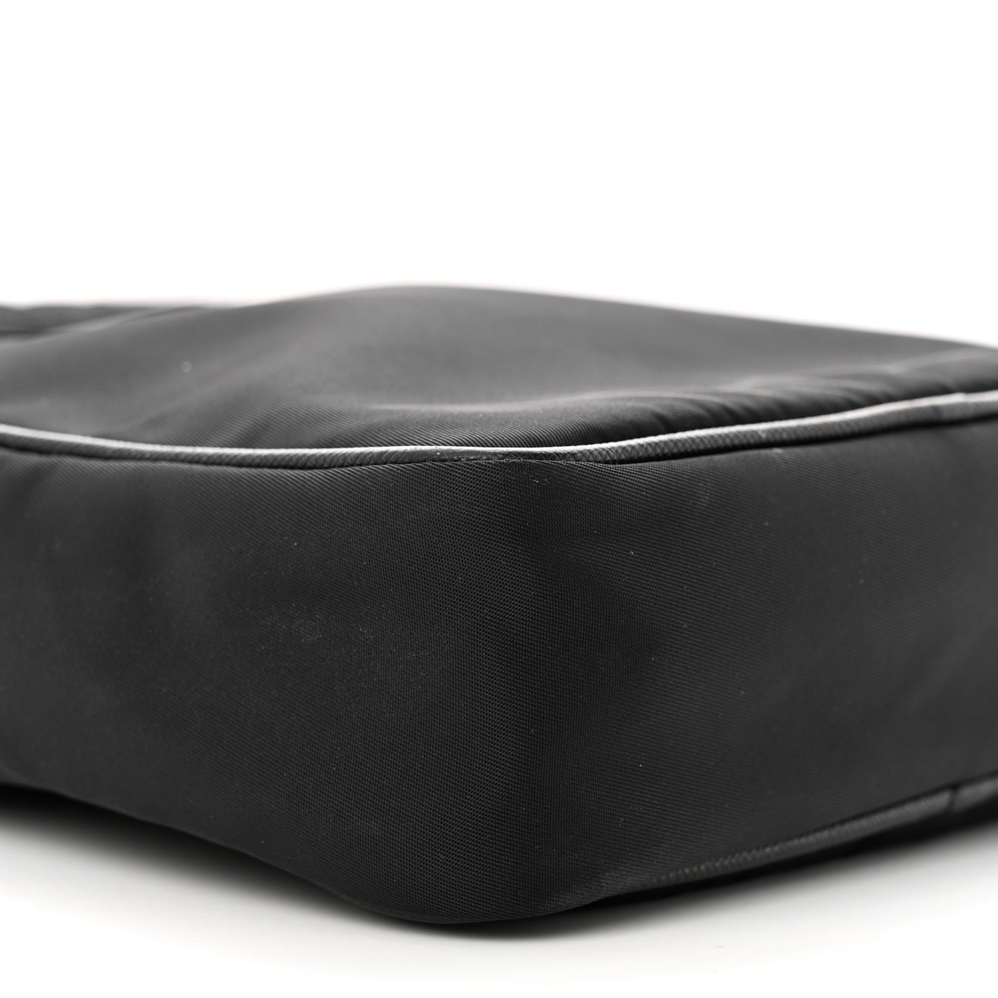 Tessuto Nylon Saffiano Crossbody Black