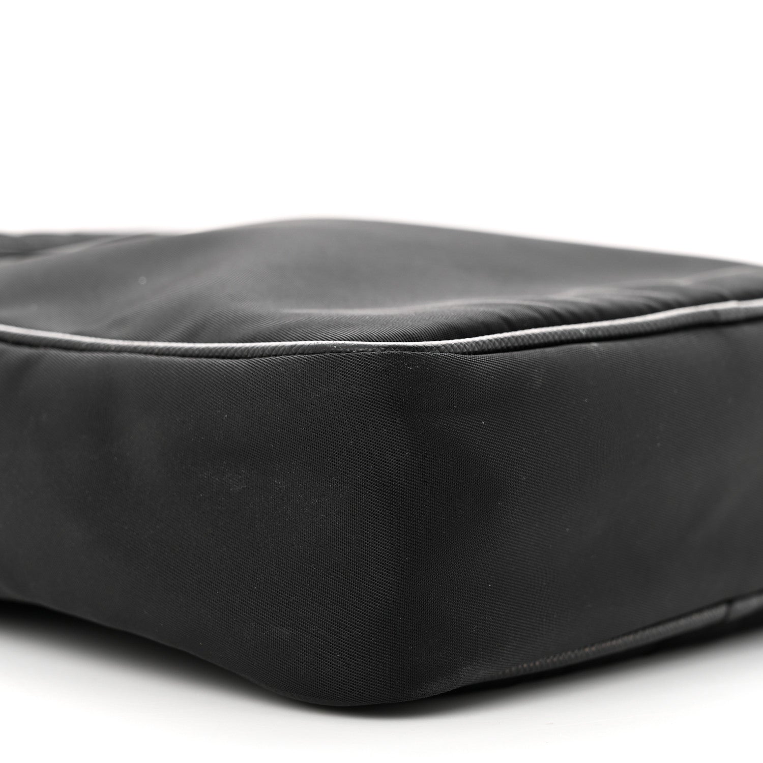 Prada Tessuto Nylon Saffiano Crossbody Black 9 of 14