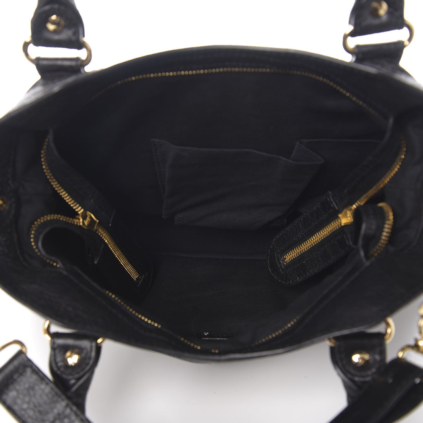 Agneau Giant 12 Gold Hardware Town Black