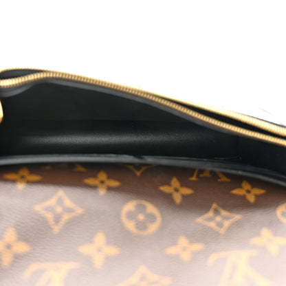 Louis Vuitton Patent Calfskin Monogram Cherrywood Chain Wallet Black 4 of 9