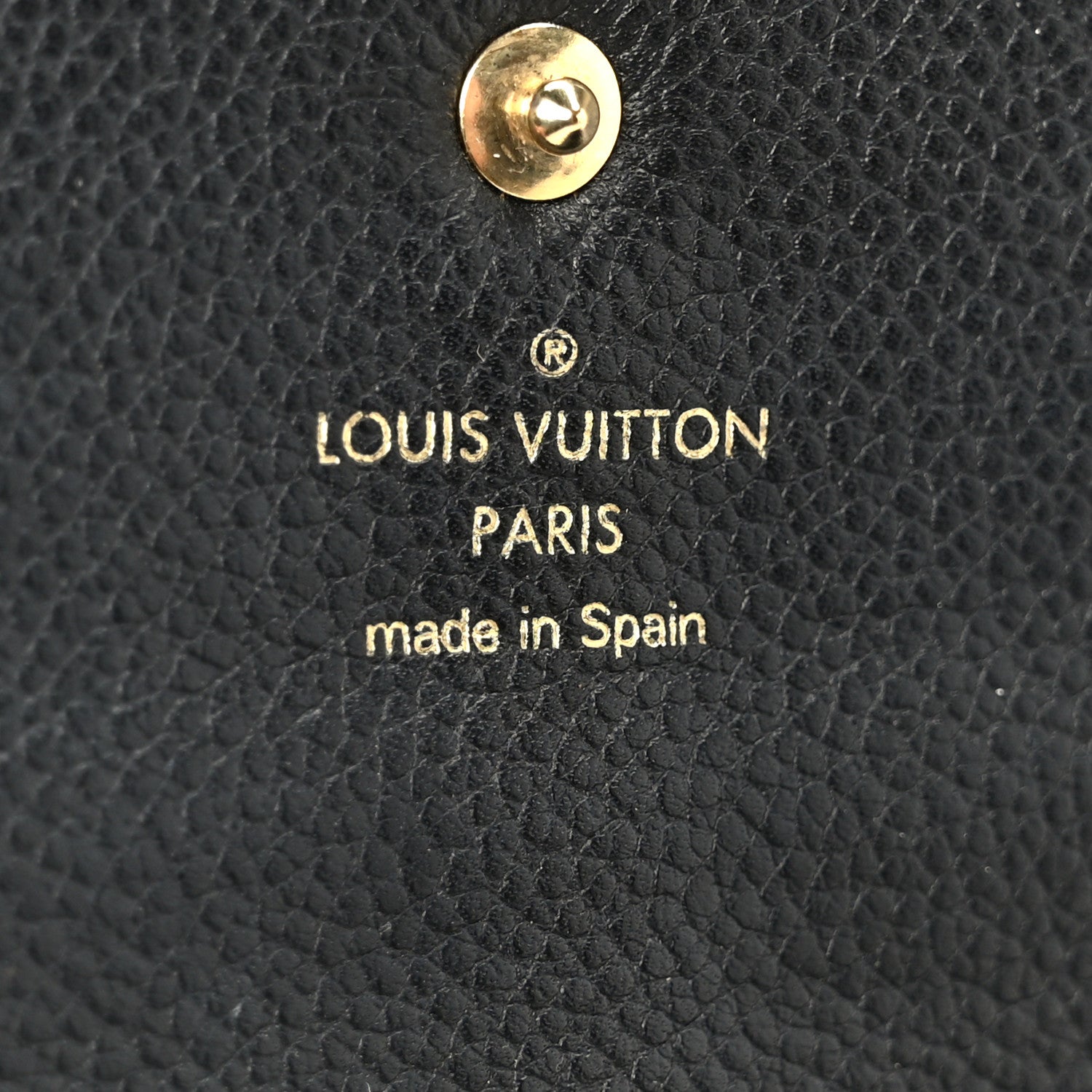 Louis Vuitton Empreinte Curieuse Wallet Black 6 of 7