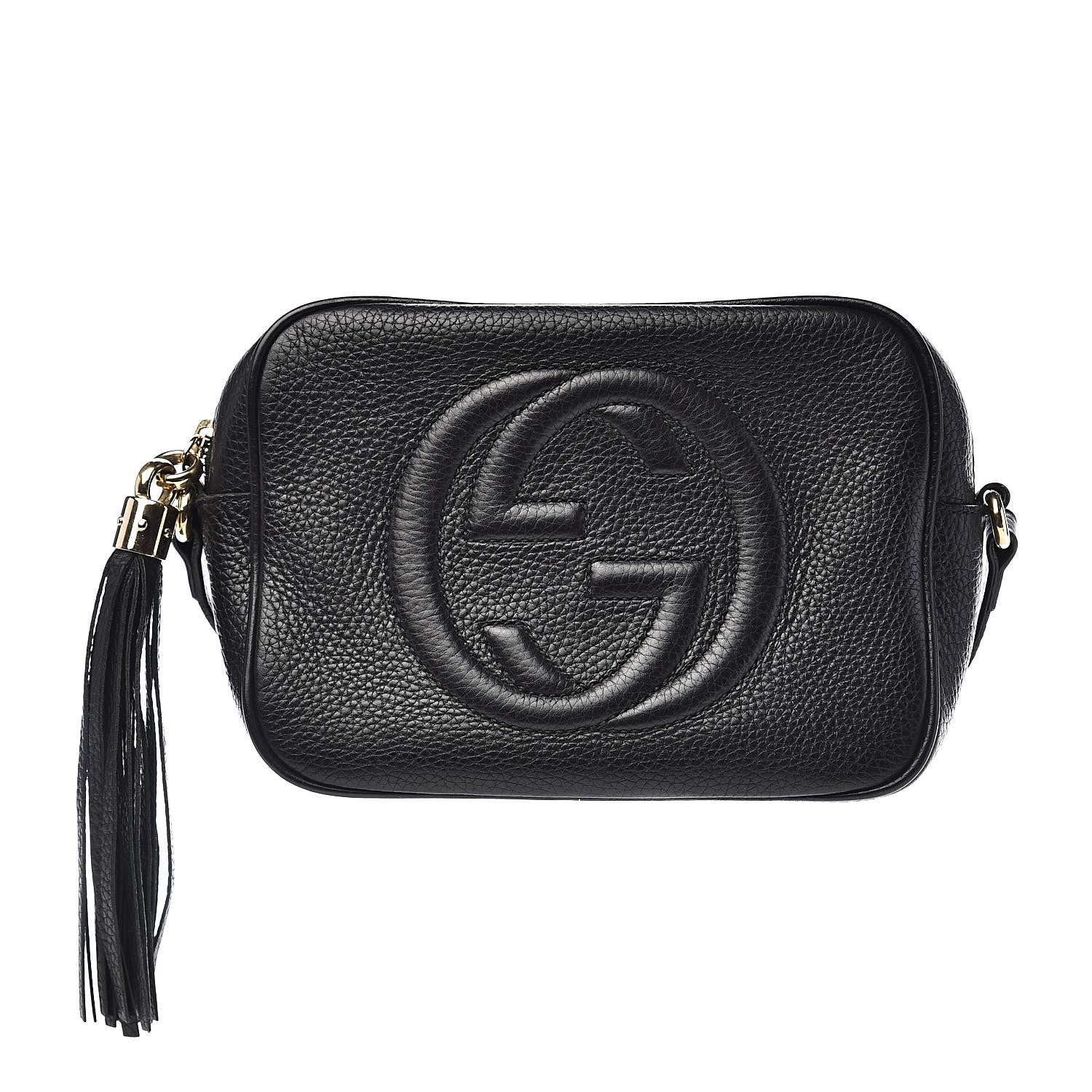 Gucci Pebbled Calfskin Small Soho Disco Bag Black 1 of 13