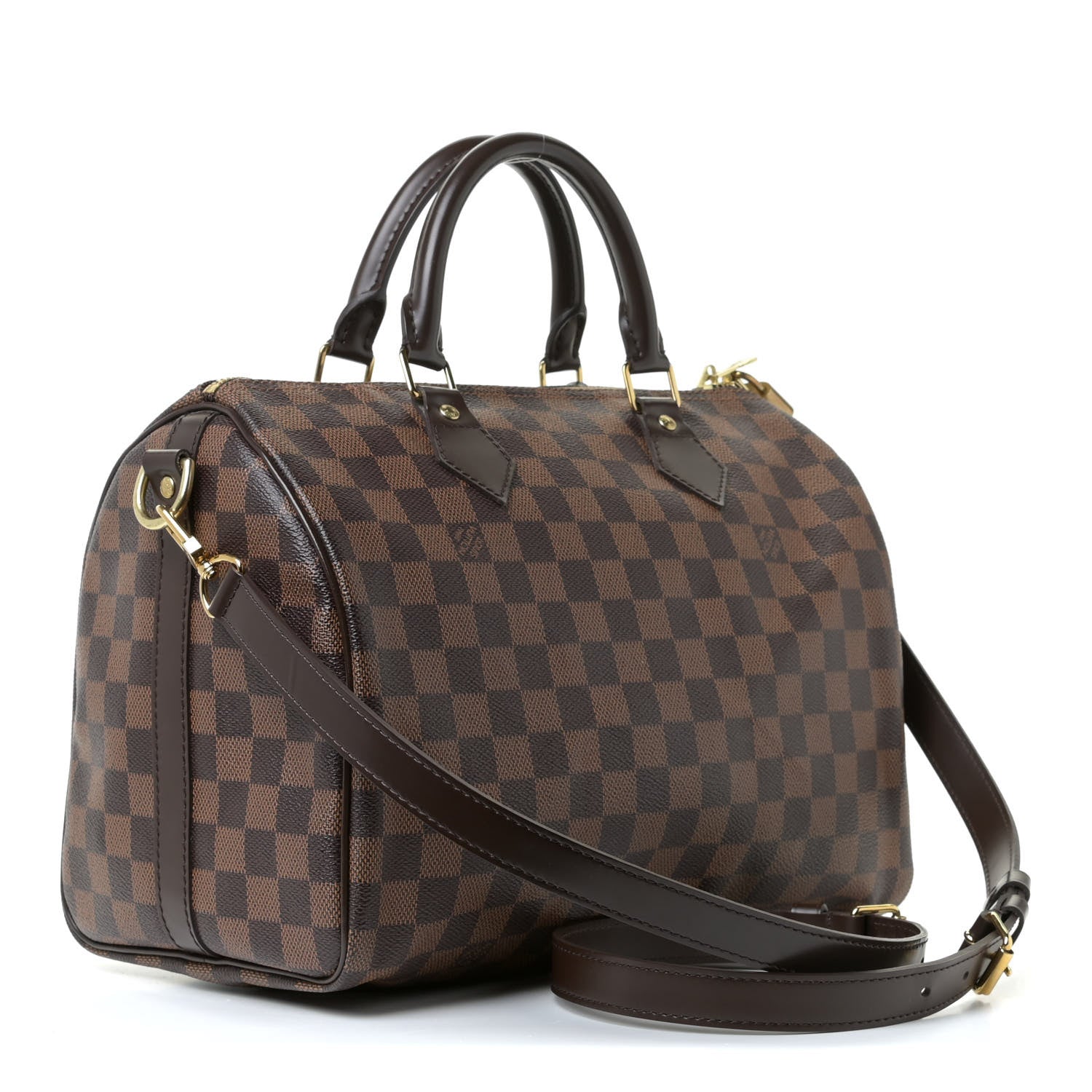 Louis Vuitton Damier Ebene Speedy Bandouliere 30 3 of 11