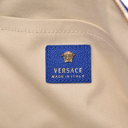 Versace Nappa Bowler Blue 6 of 18