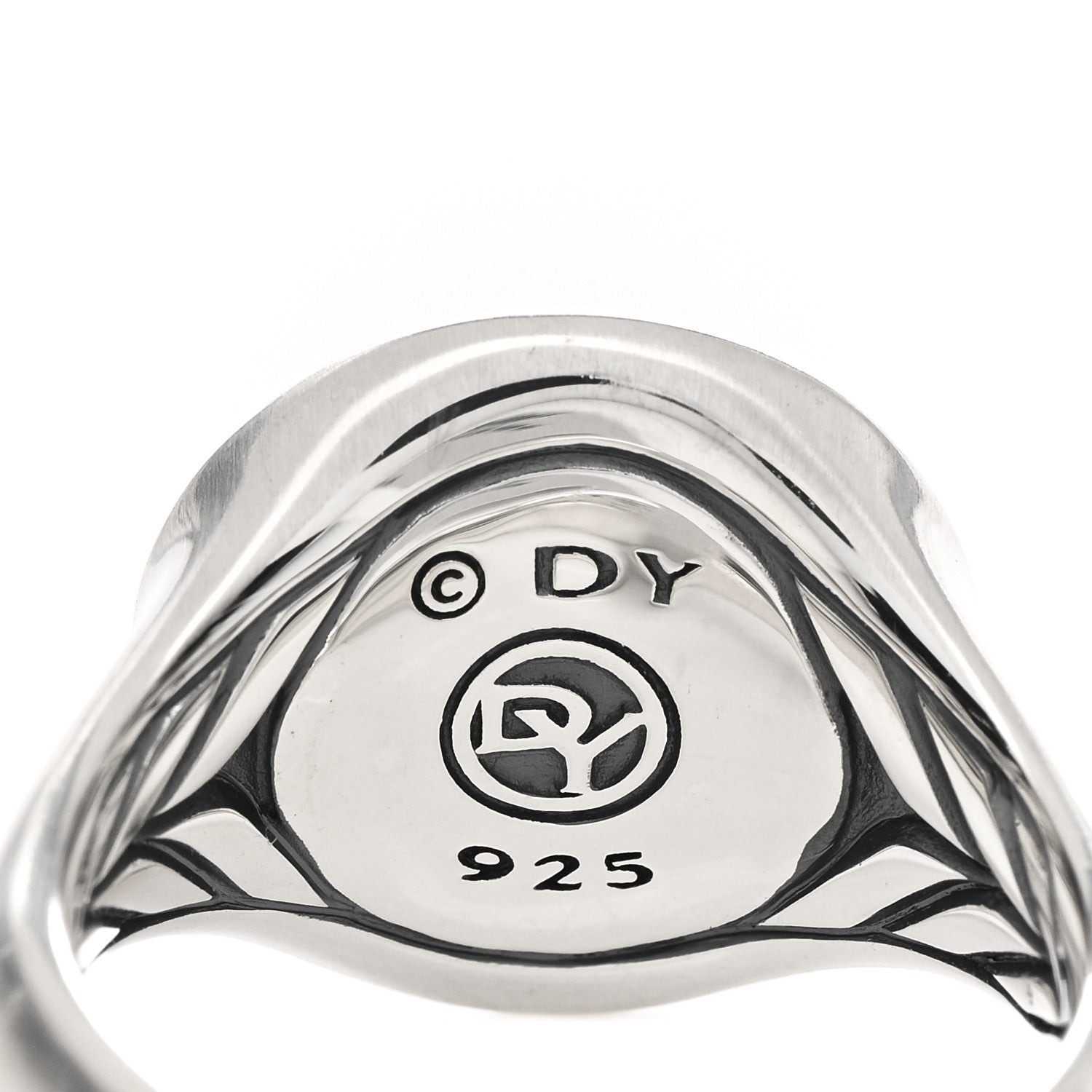 David Yurman Sterling Silver Petrvs Lion Pinky Ring 54 7 3 of 3