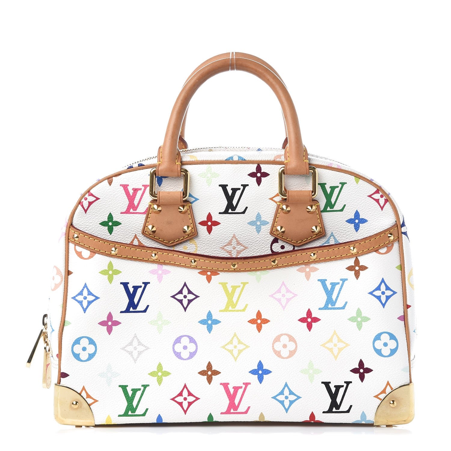 Louis Vuitton Monogram Multicolor Trouville White 1 of 9