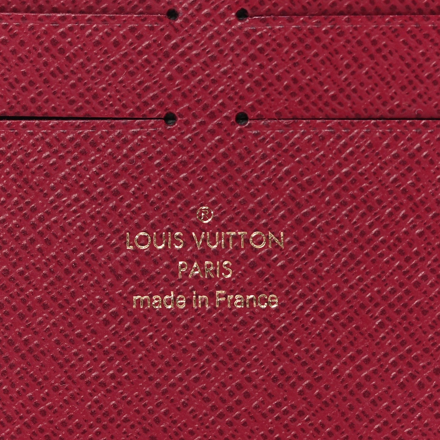 Louis Vuitton Calfskin Felicie Card Holder Insert Fuchsia 6 of 6