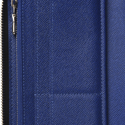 Louis Vuitton Taigarama Vertical Zippy Wallet Cobalt 7 of 10