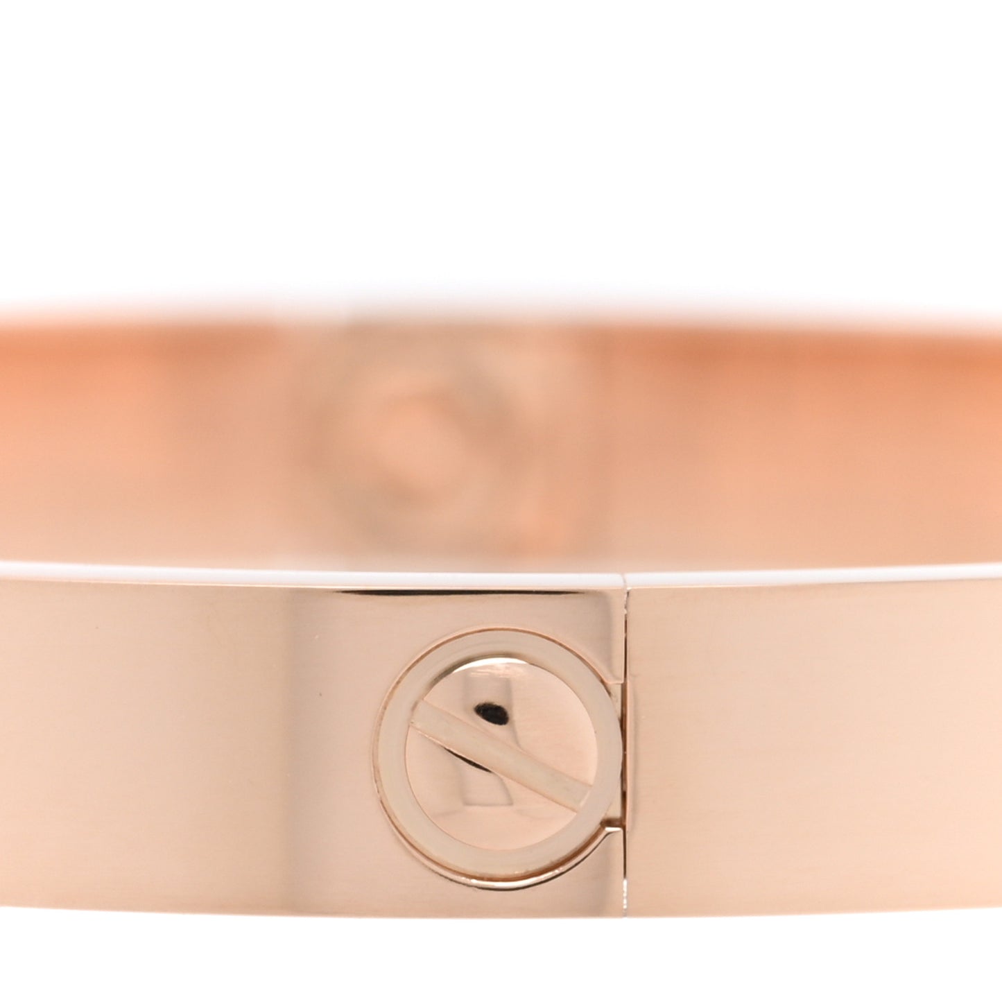18K Pink Gold LOVE Bracelet 17