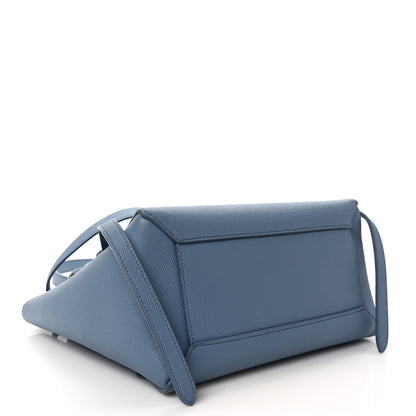 Celine Grained Calfskin Mini Belt Bag Slate Blue 4 of 10