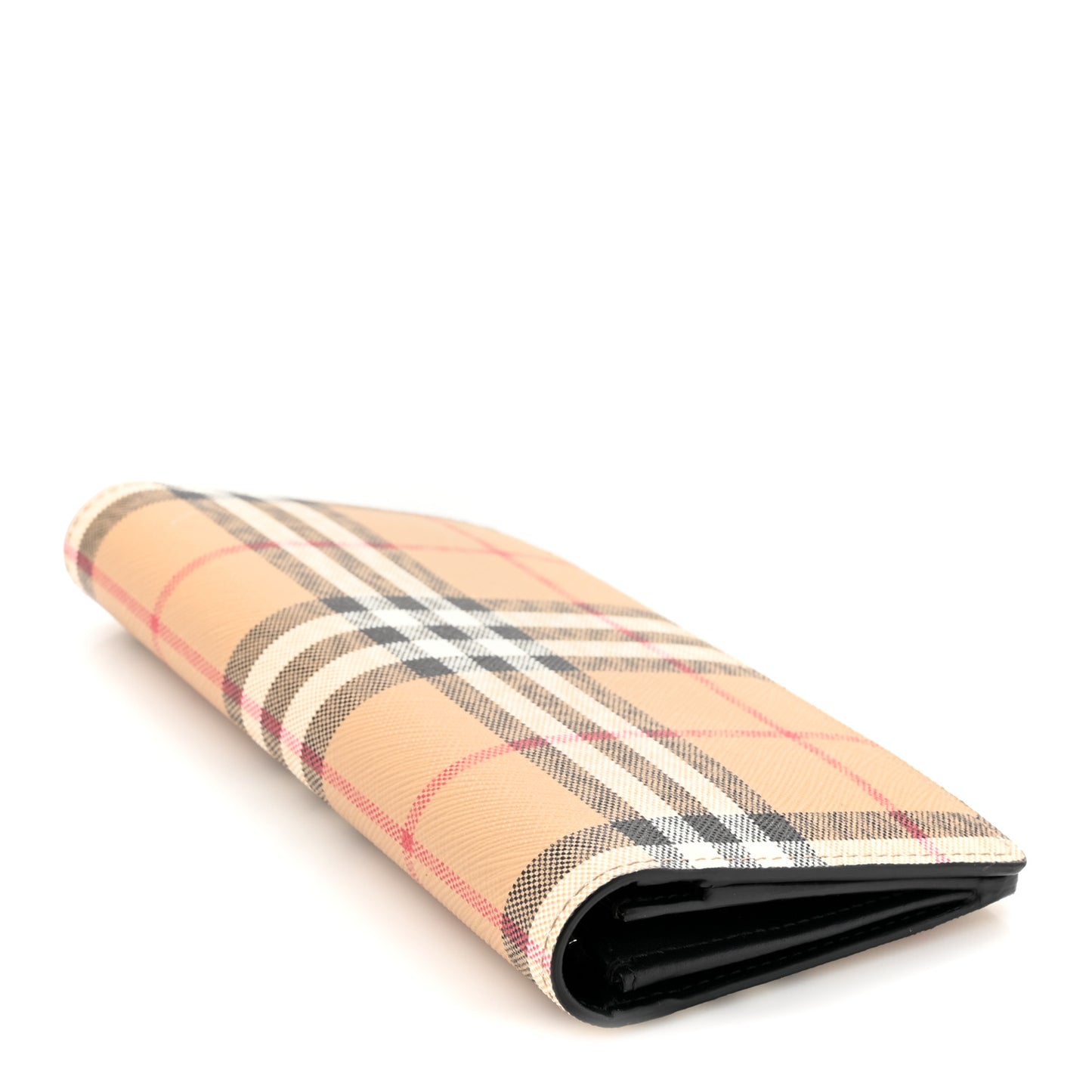 Vintage Check Continental Wallet Archive Beige