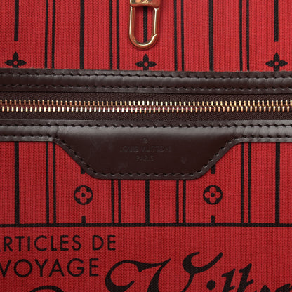 Louis Vuitton Damier Ebene Neverfull GM 6 of 15
