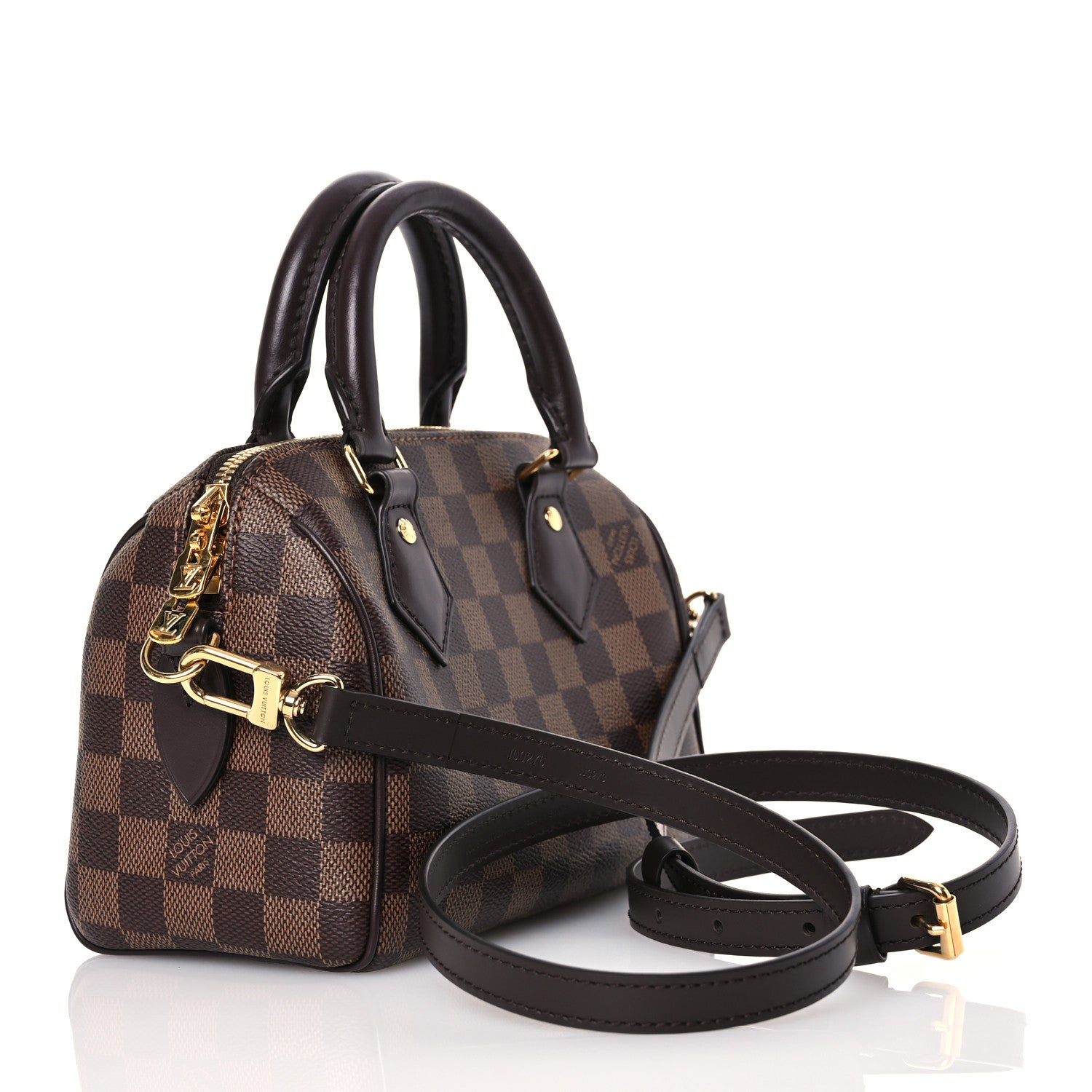 Louis Vuitton Damier Ebene Speedy Bandouliere 20 3 of 11