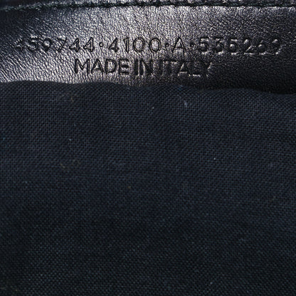 Balenciaga Nylon Political Campaign Logo Embroidered Explorer Backpack Navy 6 of 14