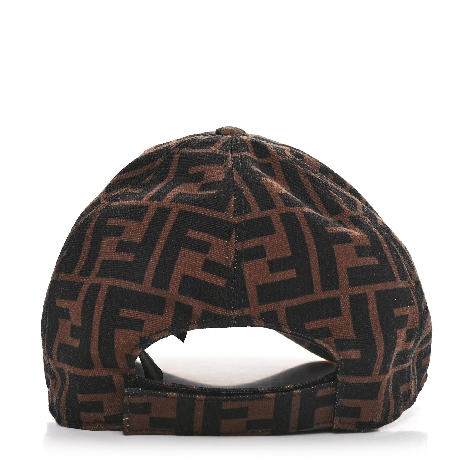 Fendi Canvas FF Reloaded Baseball Hat Tobacco Yellow 6 of 8