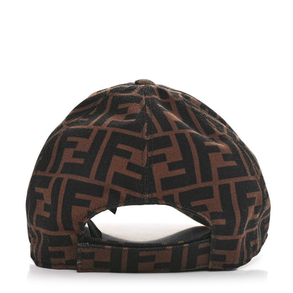 Fendi Canvas FF Reloaded Baseball Hat Tobacco Yellow 6 of 8