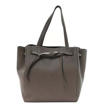 Celine Soft Grained Calfskin Small Belt Cabas Phantom Souris 1 of 12
