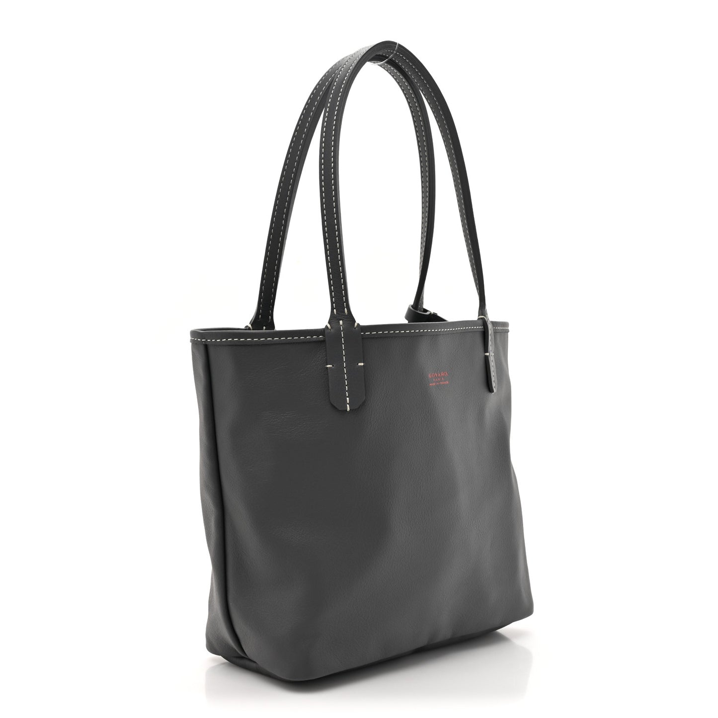 Goyardine Reversible Mini Anjou Grey