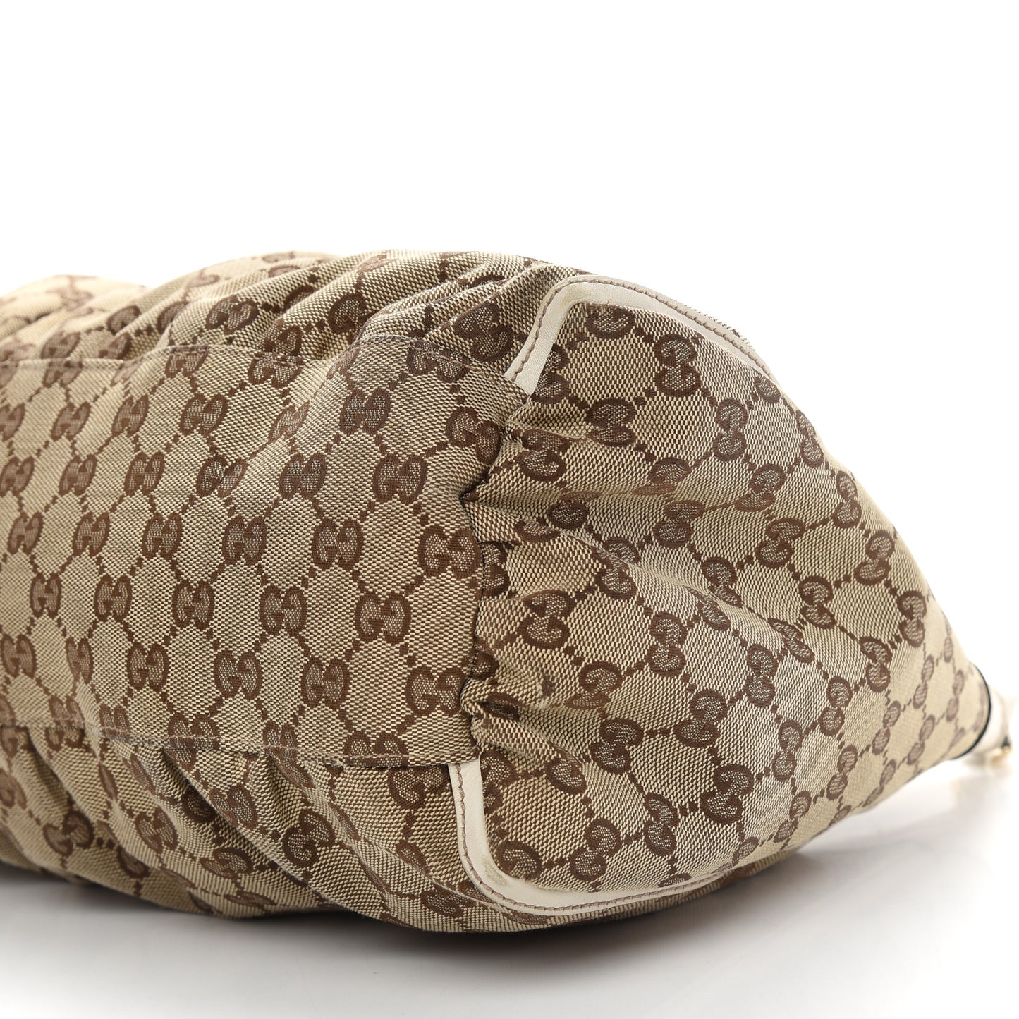 Monogram Large D Gold Hobo Off White