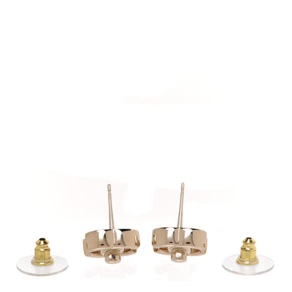 Chanel Metal CC Turnlock Earrings Gold 3 of 5