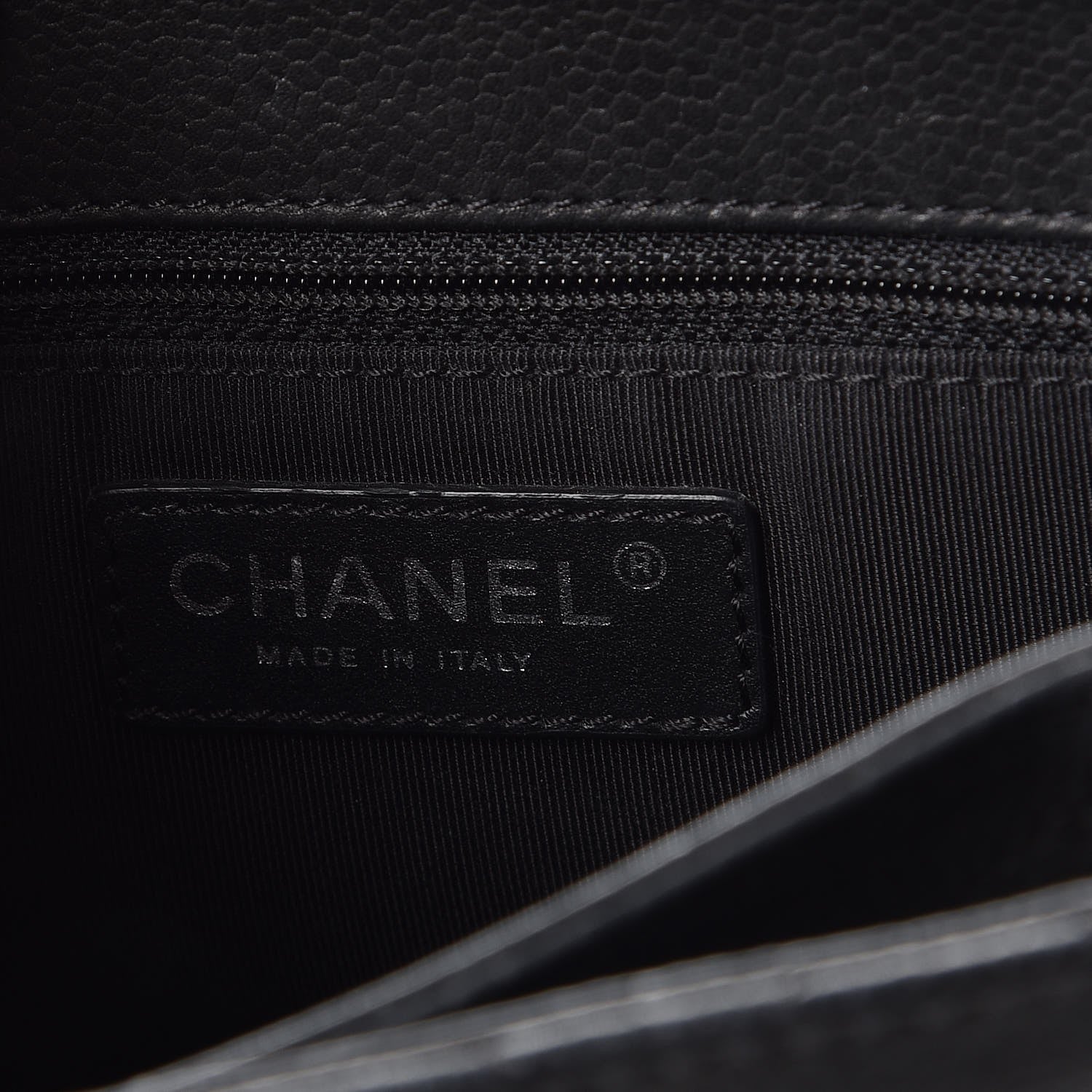 Chanel Caviar Quilted Small Rock In Rome Flap Black 6 of 9