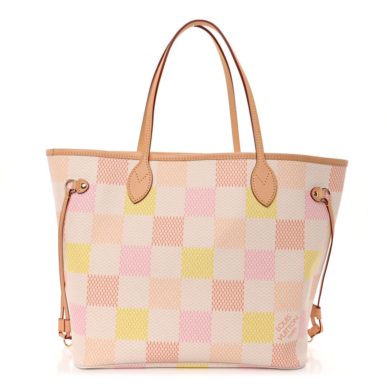 Louis Vuitton Damier Giant Neverfull MM Peach 1 of 10