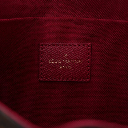 Louis Vuitton Monogram Pochette Felicie Chain Wallet Fuchsia 6 of 11