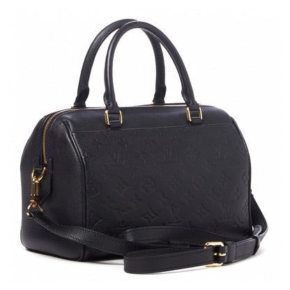 Louis Vuitton Empreinte Speedy Bandouliere 25 NM Black 2 of 8