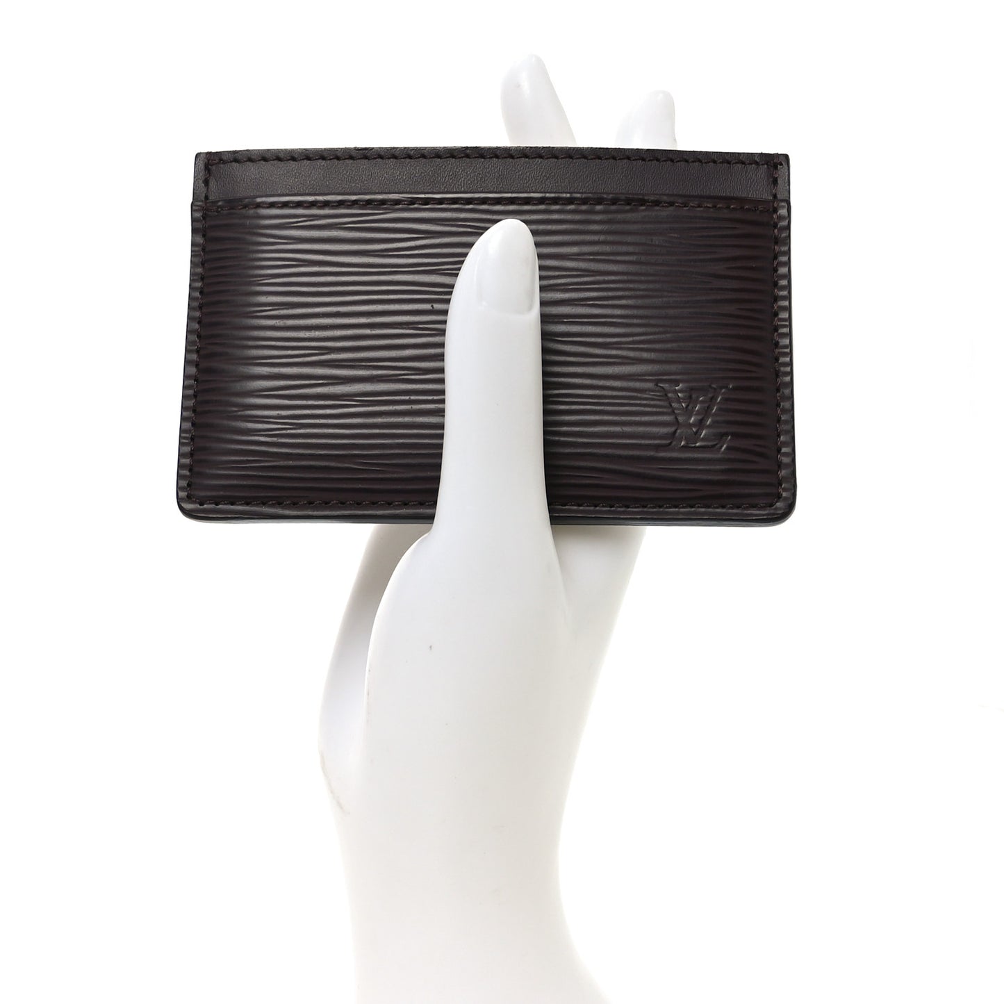 Epi Card Holder Moka