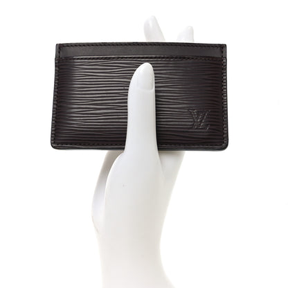 Louis Vuitton Epi Card Holder Moka 2 of 7