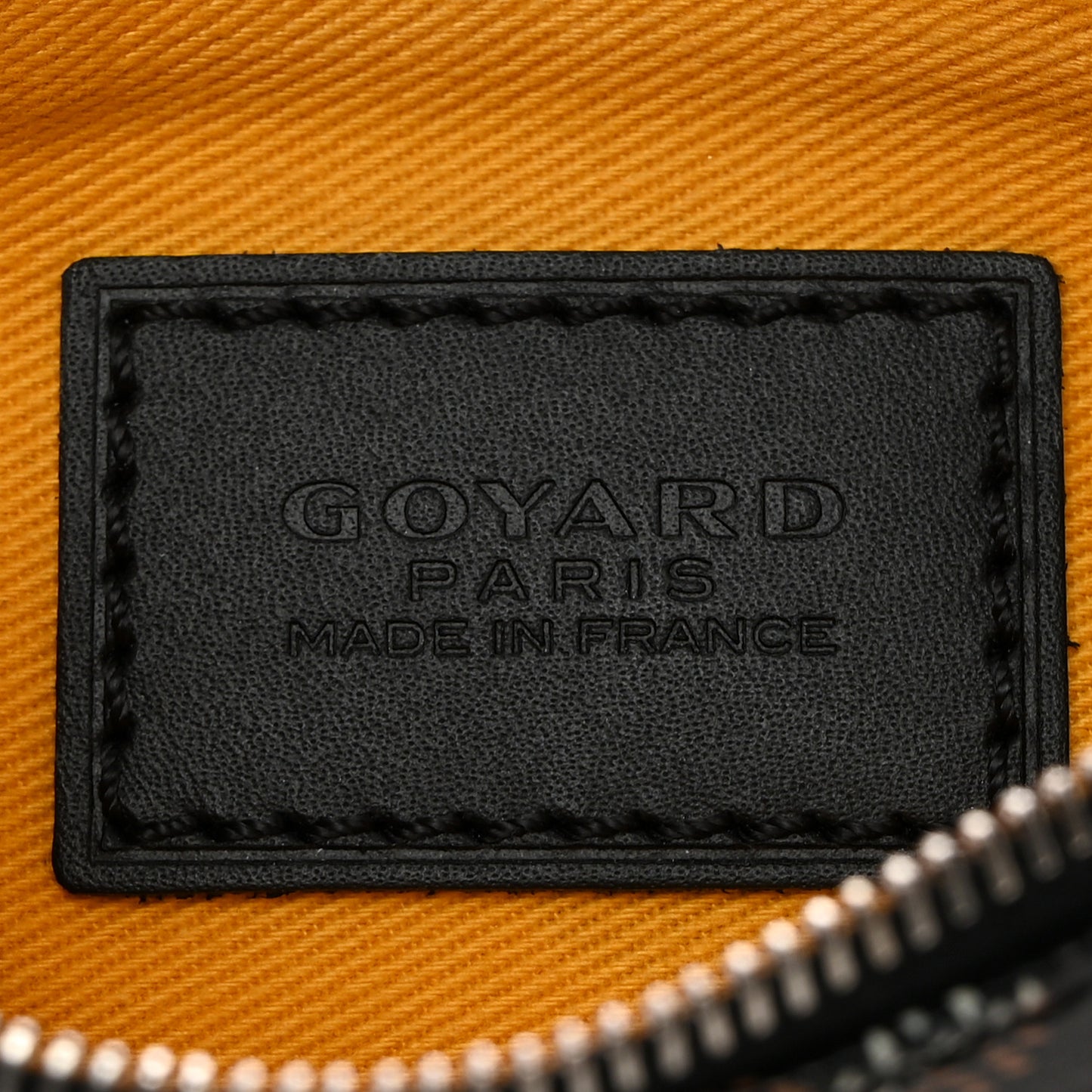 Goyardine Mini Senat Pochette Black