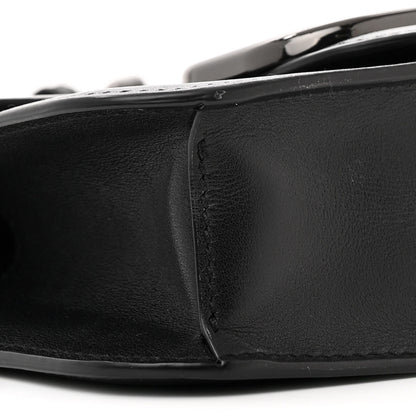 Valentino Garavani Calfskin Monochrome Vlogo Mini Loco Crossbody Bag Black 9 of 15