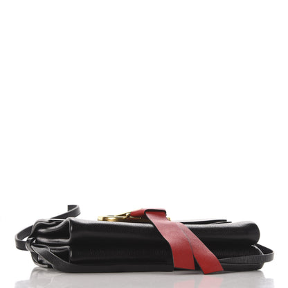 Valentino Garavani Smooth Calfskin Small VRing Crossbody Bag Black 4 of 9