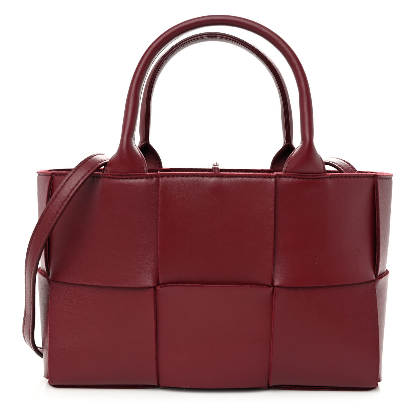 Nappa Maxi Intreccio Mini Arco Tote Barolo