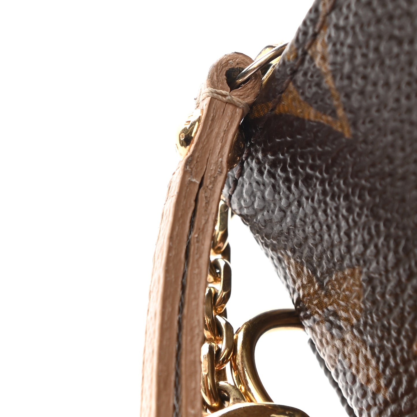 Monogram Complice Trunks and Bags Key Pouch Beige