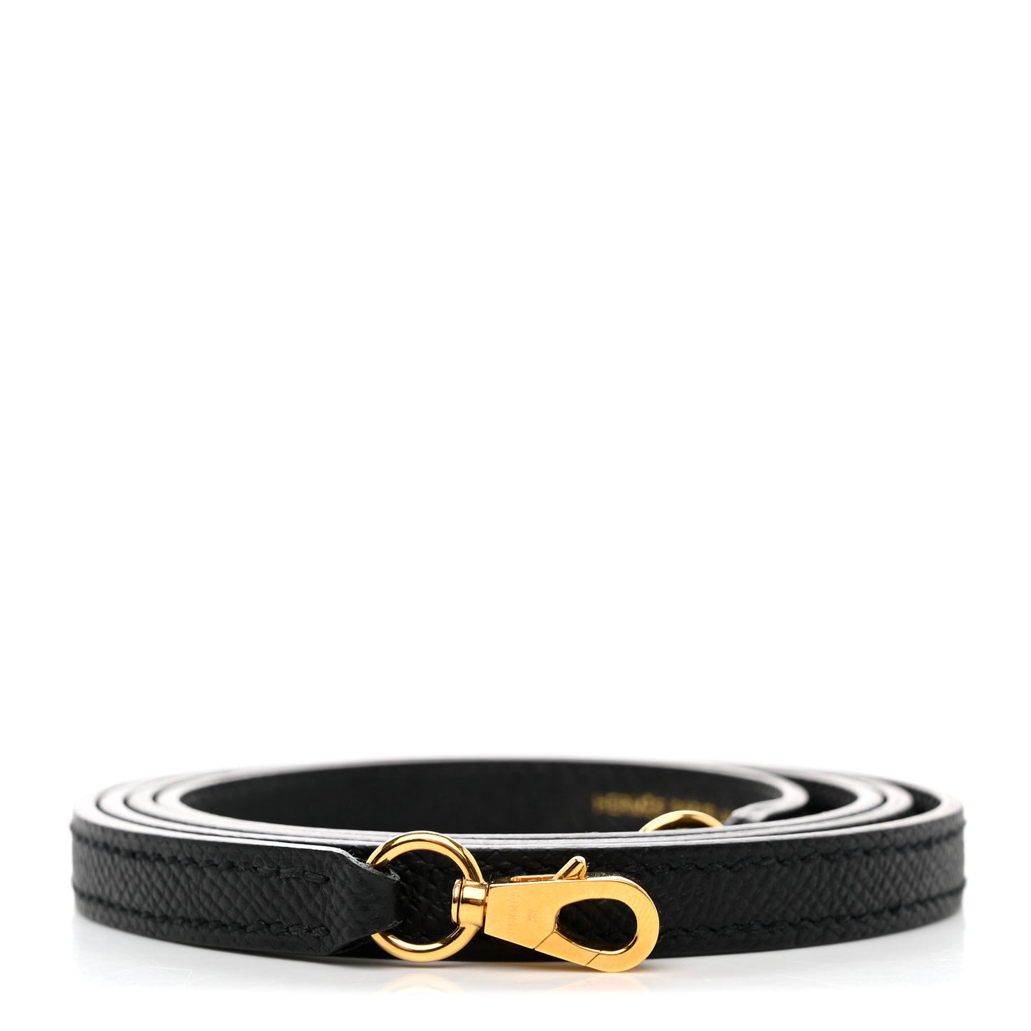 Epsom Kelly Shoulder Strap Black