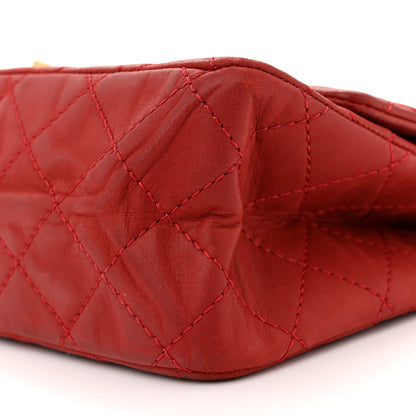 Chanel Iridescent Calfskin Quilted 2.55 Reissue 226 Flap Red 10 of 15