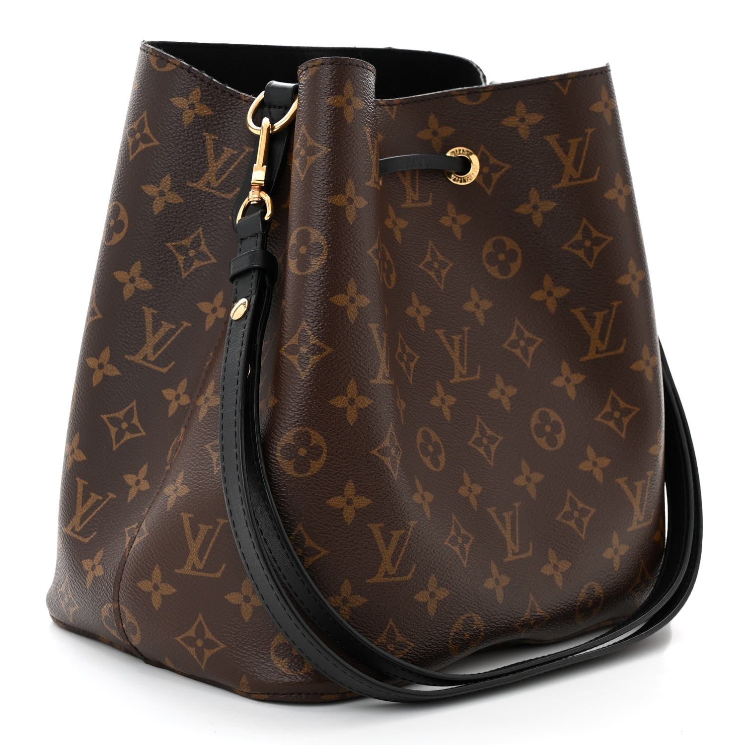 Louis Vuitton Monogram Neonoe MM Black 3 of 11