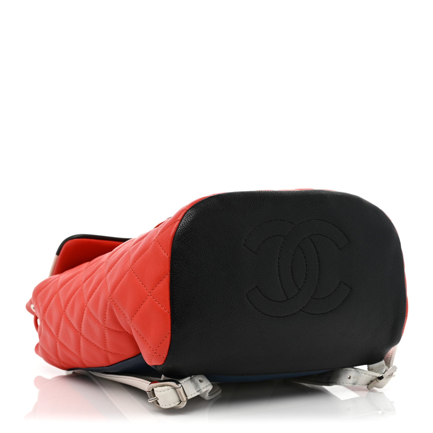 Chanel Lambskin Quilted Small Cuba Urban Spirit Backpack Orange 4 of 12