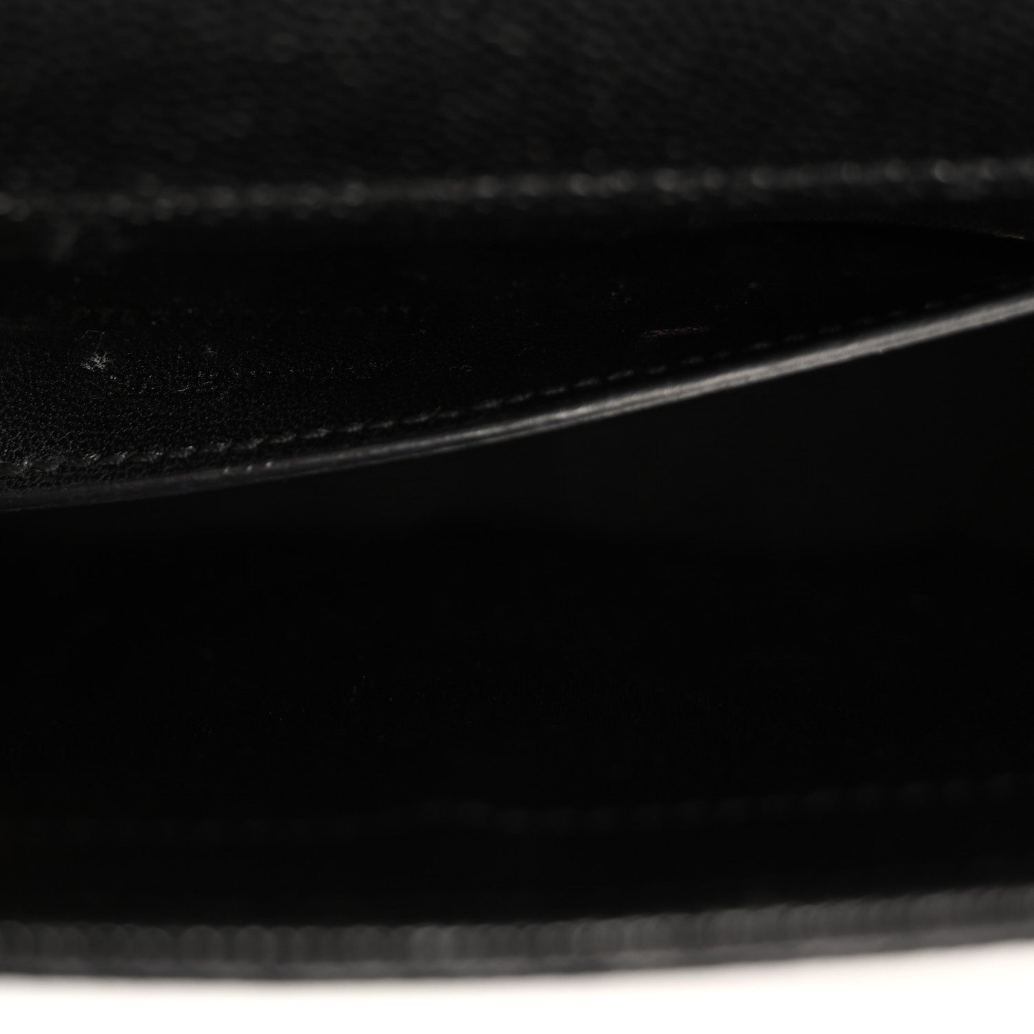Saint Laurent Grain De Poudre Monogram Cassandre Clutch Black 7 of 9