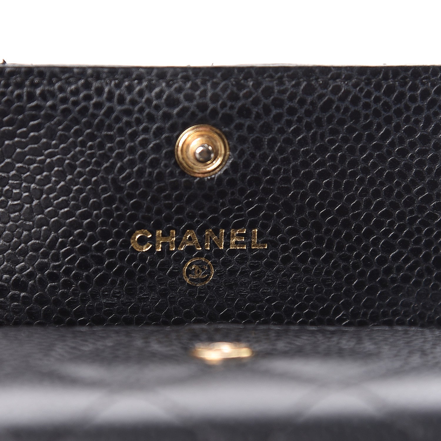 Chanel Caviar Quilted Flap Card Holder Black 6 of 10
